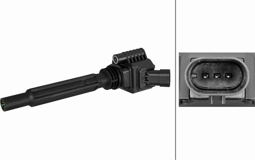 HELLA 5DA 358 101-611 - Котушка запалювання autocars.com.ua