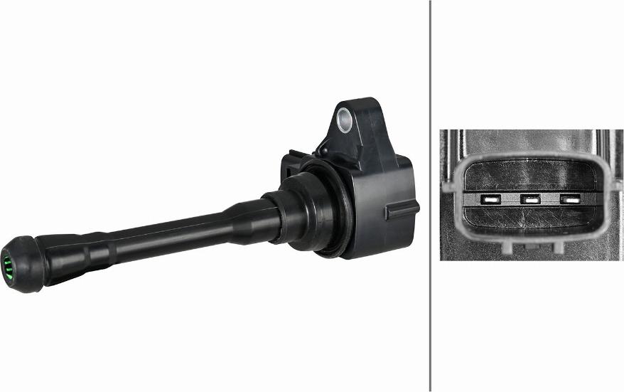 HELLA 5DA 358 101-771 - Котушка запалювання autocars.com.ua