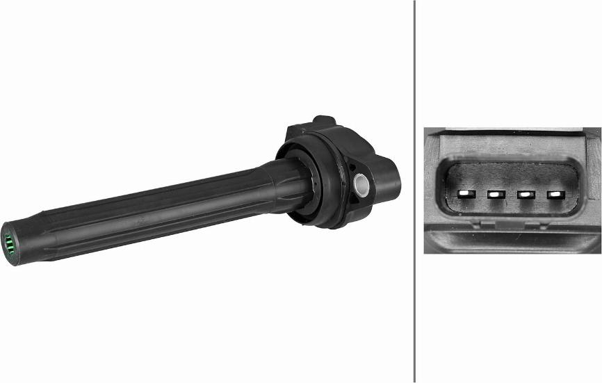 HELLA 5DA 358 101-861 - Котушка запалювання autocars.com.ua