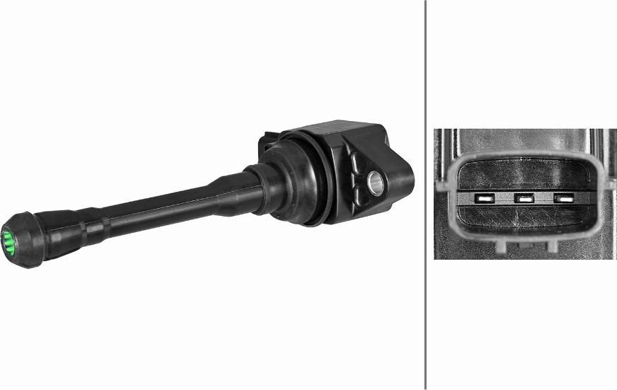 HELLA 5DA 358 101-891 - Котушка запалювання autocars.com.ua