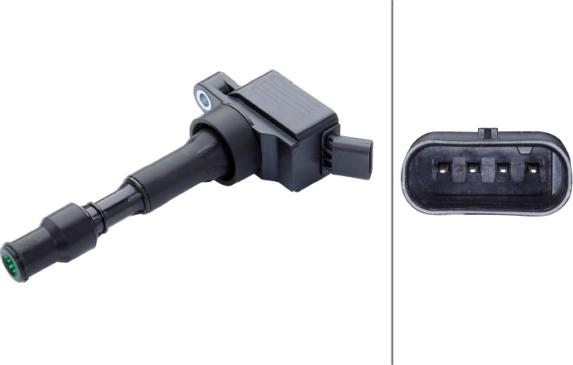 HELLA 5DA 358 168-061 - Котушка запалювання autocars.com.ua