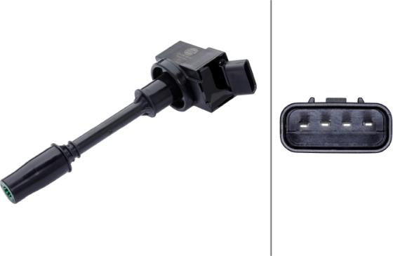 HELLA 5DA 358 168-081 - Котушка запалювання autocars.com.ua