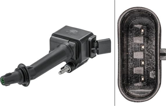 HELLA 5DA 358 168-371 - Котушка запалювання autocars.com.ua