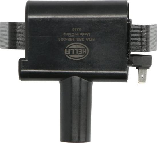 HELLA 5DA358 168-551 - Котушка запалювання autocars.com.ua