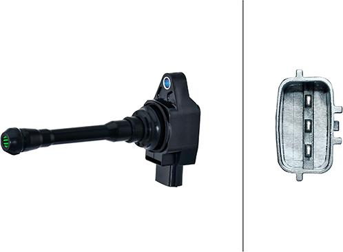 HELLA 5DA358 168-721 - Котушка запалювання autocars.com.ua