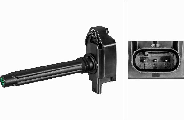 HELLA 5DA 358 290-091 - Котушка запалювання autocars.com.ua