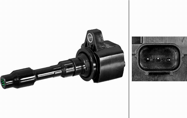 HELLA 5DA 358 290-181 - Котушка запалювання autocars.com.ua