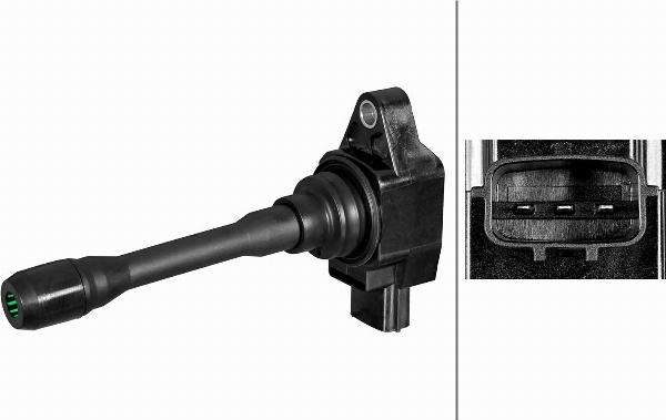 HELLA 5DA 358 290-241 - Котушка запалювання autocars.com.ua