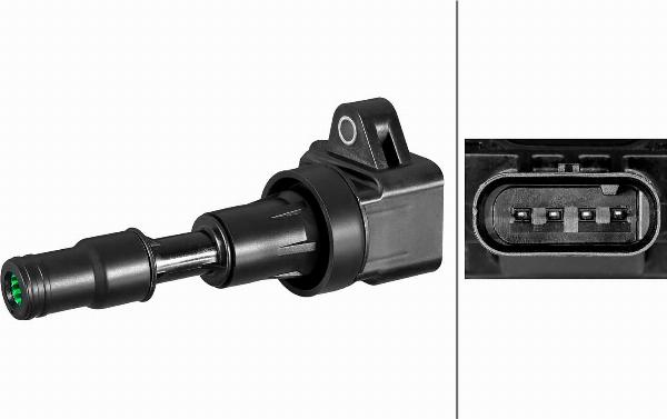 HELLA 5DA 358 290-301 - Котушка запалювання autocars.com.ua