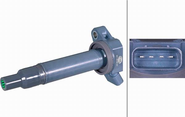 HELLA 5DA 358 290-551 - Котушка запалювання autocars.com.ua