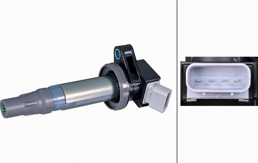 HELLA 5DA 358 290-611 - Котушка запалювання autocars.com.ua