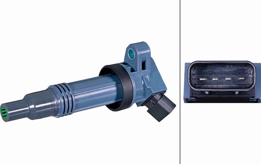 HELLA 5DA 358 290-641 - Котушка запалювання autocars.com.ua