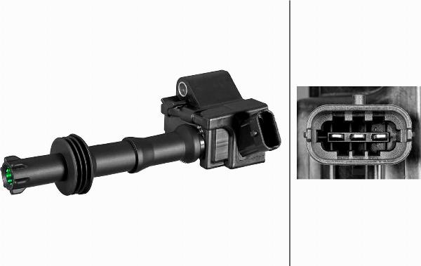 HELLA 5DA 358 290-651 - Котушка запалювання autocars.com.ua
