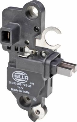 HELLA 5DR 009 728-381 - Регулятор напряжения, генератор avtokuzovplus.com.ua