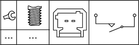 HELLA 6DD 008 622-801 - Вимикач ліхтаря сигналу гальмування autocars.com.ua