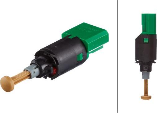 HELLA 6DD 010 966-381 - Вимикач ліхтаря сигналу гальмування autocars.com.ua