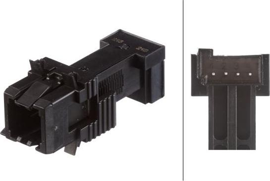 HELLA 6DD 010 966-401 - Вимикач ліхтаря сигналу гальмування autocars.com.ua