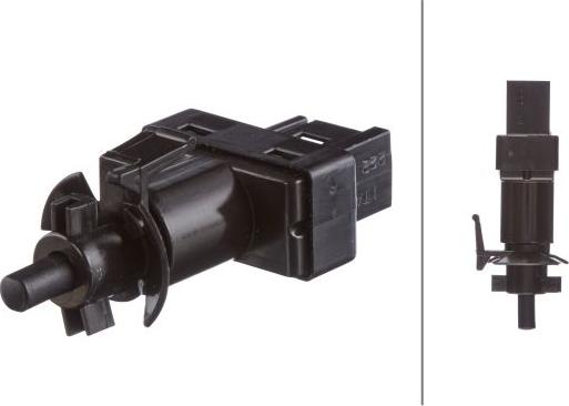 HELLA 6DD010966431 - Вимикач, привід зчеплення (управління двигуном) autocars.com.ua