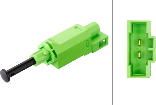 HELLA 6DD 010 966-631 - Вимикач, привід зчеплення (Tempomat) autocars.com.ua