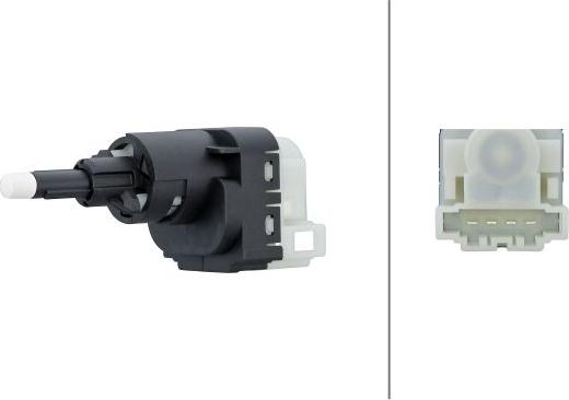 HELLA 6DD 010 966-691 - Вимикач ліхтаря сигналу гальмування autocars.com.ua