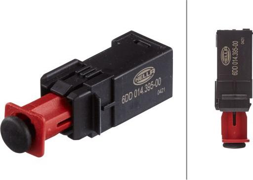 HELLA 6DD 014 395-001 - Вимикач ліхтаря сигналу гальмування autocars.com.ua