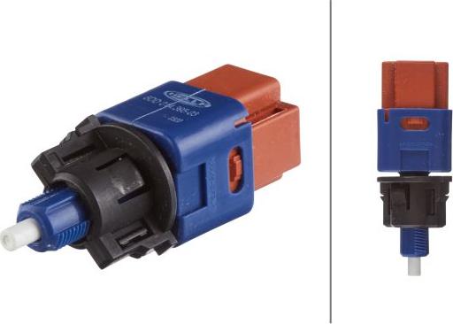 HELLA 6DD 014 395-031 - Вимикач ліхтаря сигналу гальмування autocars.com.ua