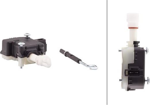 HELLA 6NW 007 546-351 - Регулювальний елемент, центральнийзамок autocars.com.ua