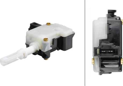 HELLA 6NW 007 546-371 - Регулювальний елемент, центральнийзамок autocars.com.ua