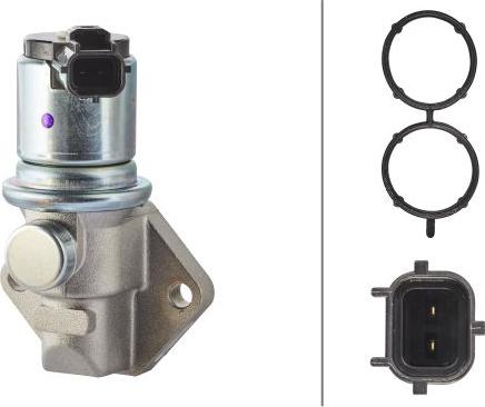 HELLA 6NW 009 141-041 - Поворотна заслінка, підведення повітря autocars.com.ua