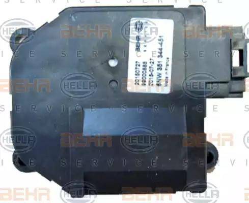 HELLA 6NW 351 344-451 - Регулювальний елемент, змішувальний клапан autocars.com.ua