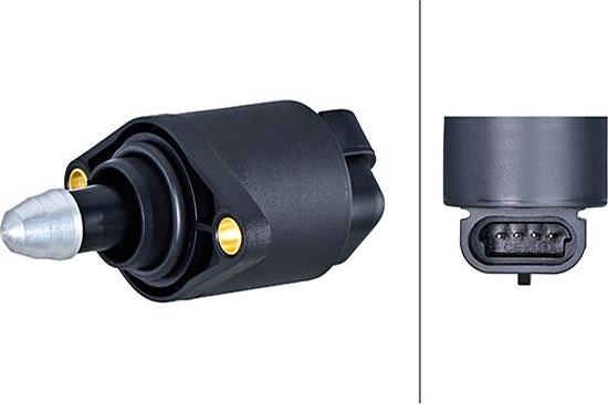 HELLA 6NW358 192-131 - Поворотна заслінка, підведення повітря autocars.com.ua