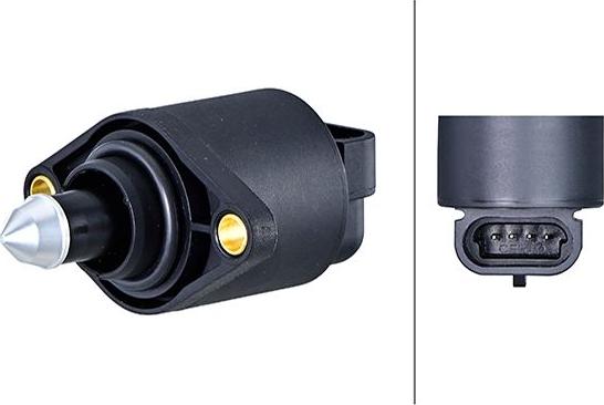 HELLA 6NW358 192-181 - Поворотна заслінка, підведення повітря autocars.com.ua