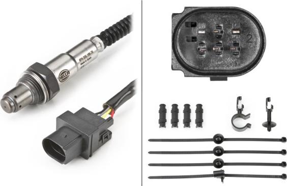 HELLA 6PA 009 166-791 - Лямбда-зонд autocars.com.ua