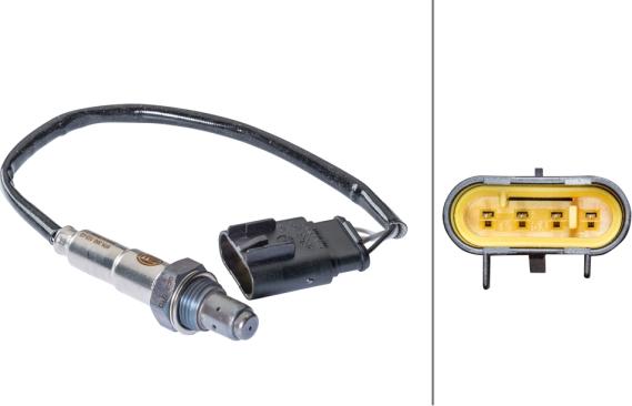 HELLA 6PA 358 103-031 - Лямбда-зонд autocars.com.ua