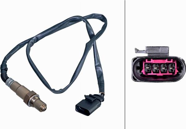 HELLA 6PA 358 229-241 - Лямбда-зонд autocars.com.ua