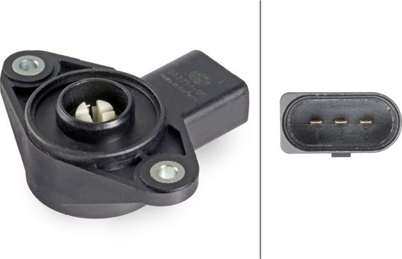 HELLA 6PD 012 754-001 - Датчик, що перенаправляє заслінка впускного газопроводу autocars.com.ua