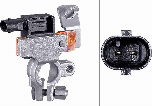 HELLA 6PK 010 557-111 - Датчик, управління акумуляторною батареєю autocars.com.ua