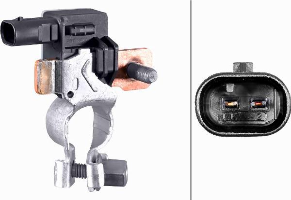 HELLA 6PK 012 767-391 - Датчик, управління акумуляторною батареєю autocars.com.ua