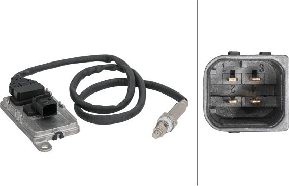 HELLA 6PN358 186-011 - NOx-датчик, впорскування карбаміду autocars.com.ua