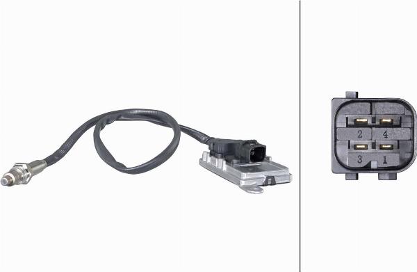 HELLA 6PN 358 186-391 - NOx-датчик, впорскування карбаміду autocars.com.ua