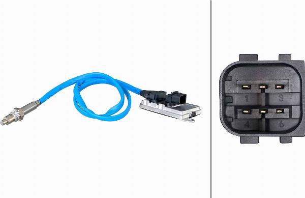 HELLA 6PN 358 186-401 - NOx-датчик, впорскування карбаміду autocars.com.ua