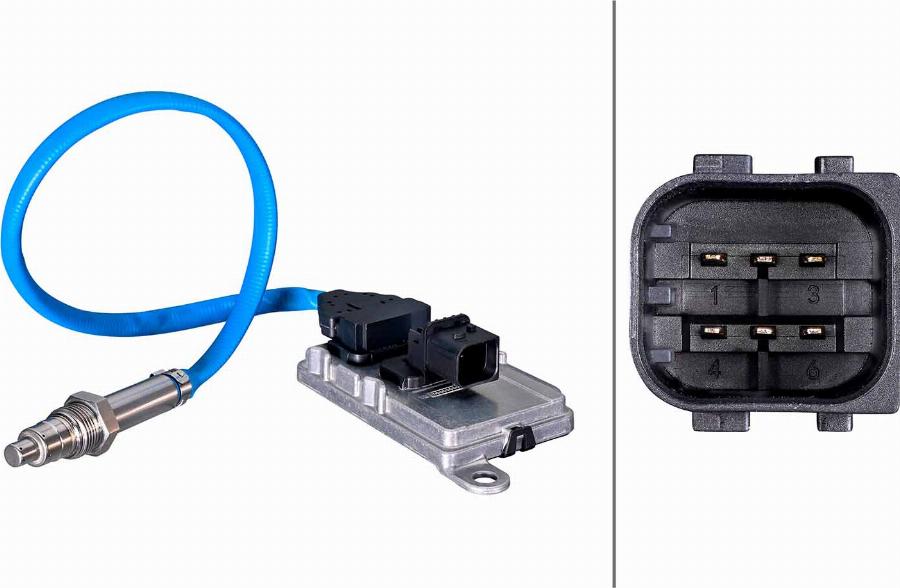 HELLA 6PN 358 186-521 - NOx-датчик, впорскування карбаміду autocars.com.ua