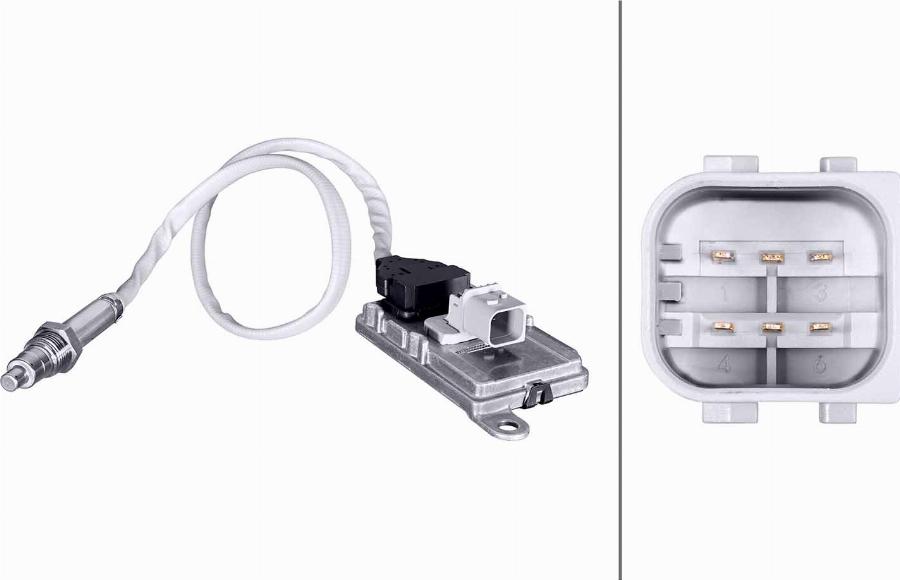 HELLA 6PN 358 186-531 - NOx-датчик, впорскування карбаміду autocars.com.ua