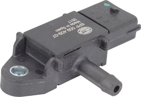 HELLA 6PP 009 409-071 - Датчик, тиск вихлопних газів autocars.com.ua