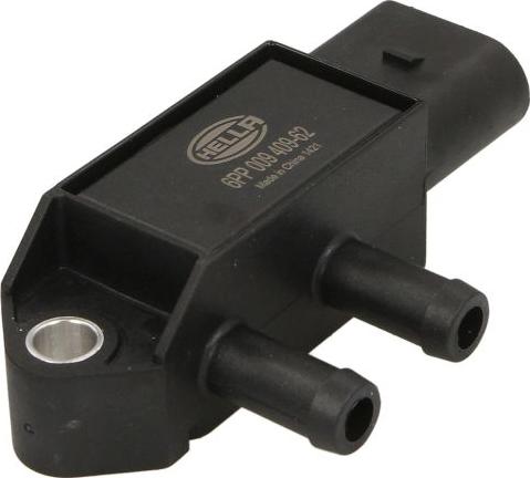 HELLA 6PP 009 409-621 - Датчик, тиск вихлопних газів autocars.com.ua