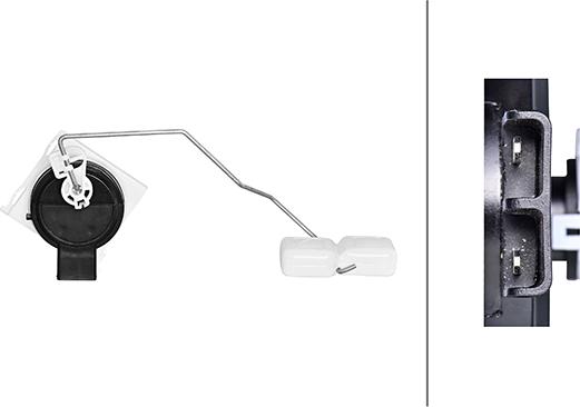 HELLA 6PR 358 187-151 - Датчик, рівень палива autocars.com.ua