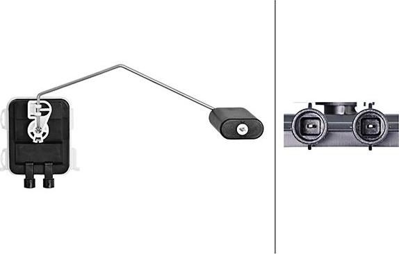 HELLA 6PR 358 187-311 - Датчик, рівень палива autocars.com.ua