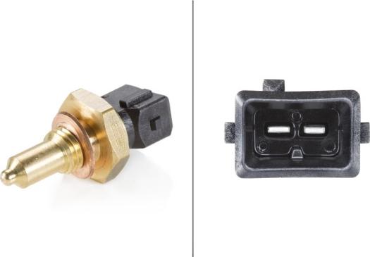 HELLA 6PT 009 107-851 - Датчик, температура масла autocars.com.ua