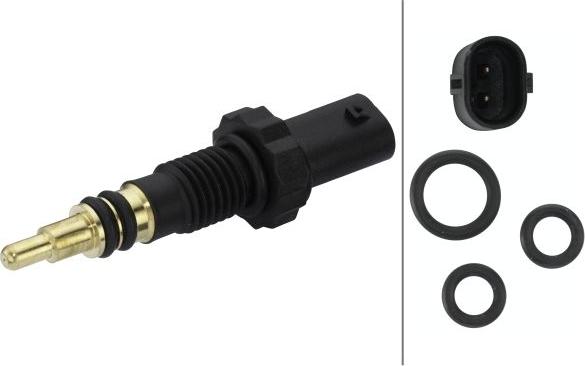 HELLA 6PT 013 113-241 - Датчик, температура охолоджуючої рідини autocars.com.ua