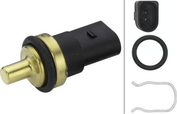 HELLA 6PT 013 113-291 - Датчик, температура охолоджуючої рідини autocars.com.ua